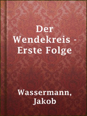 Der Wendekreis - Erste Folge - ebook